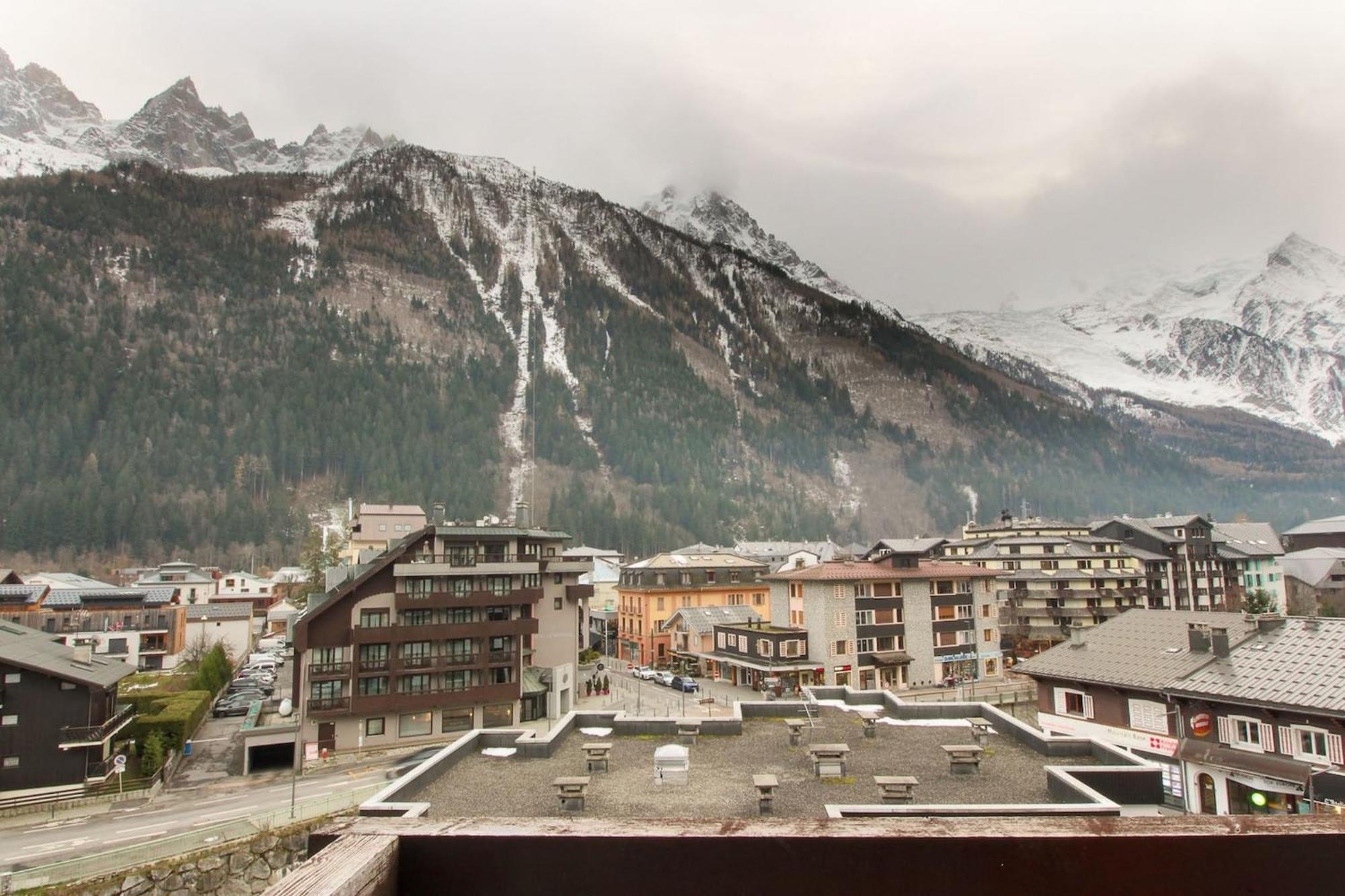 דירות L'Aiguille - Center Of Chamonix - View Mont-Blanc מראה חיצוני תמונה