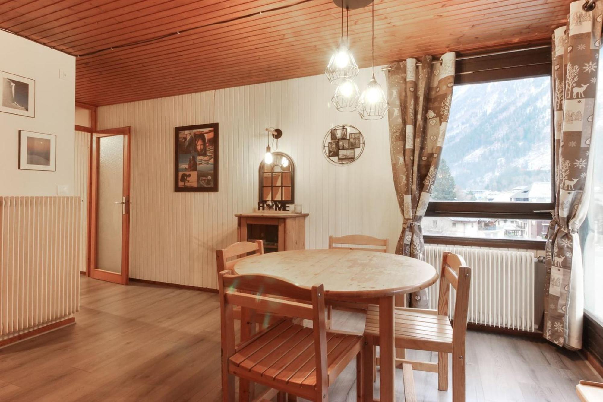 דירות L'Aiguille - Center Of Chamonix - View Mont-Blanc מראה חיצוני תמונה
